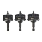 MILWAUKEE - CONJUNTO CORONAS PARA LLAVE IMPACTO 22/29/35MM