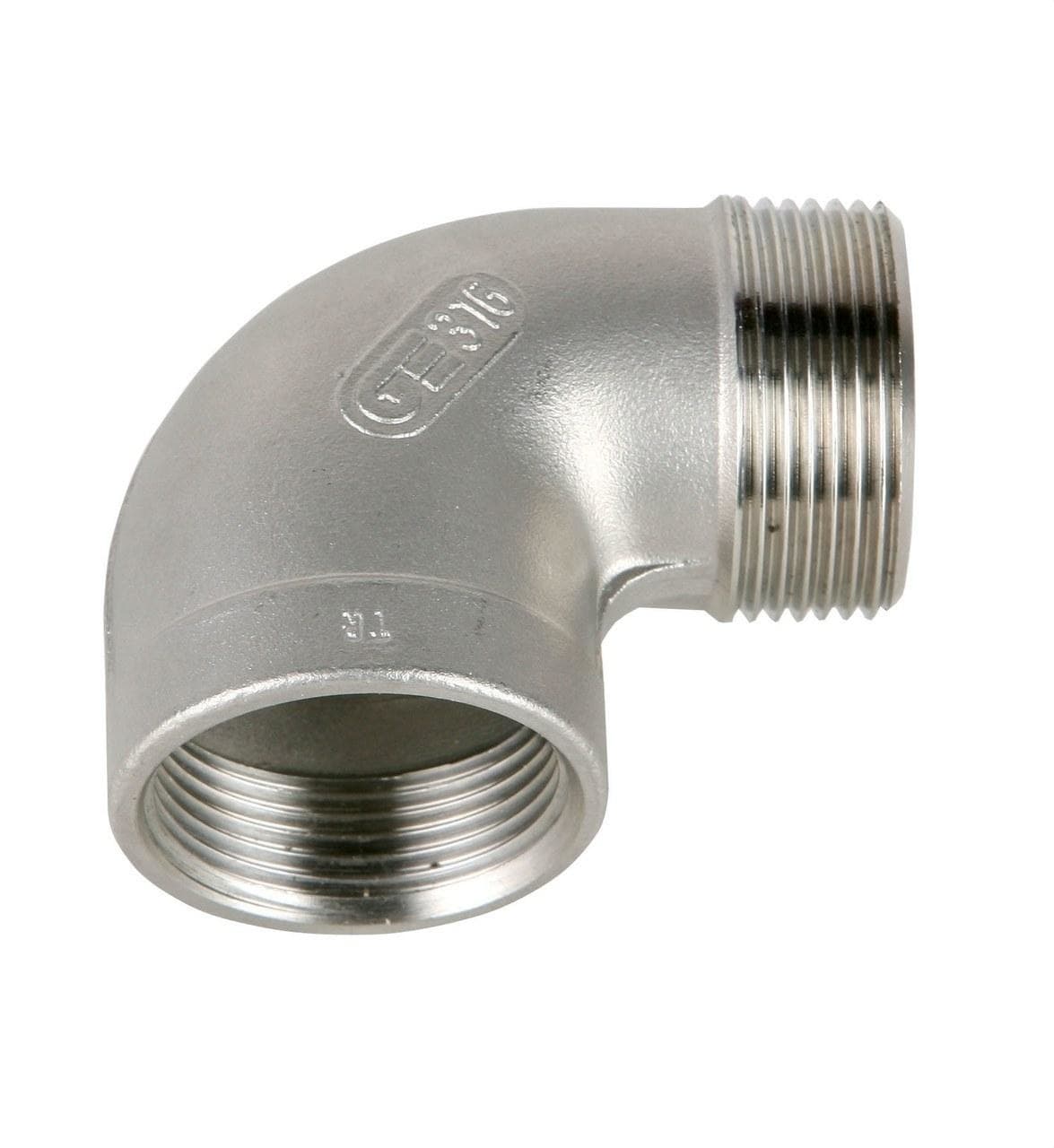GENEBRE - CODO 90º M-H 3/4" INOXIDABLE