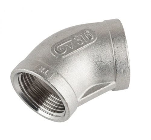GENEBRE - CODO 45º H-H 2" INOXIDABLE