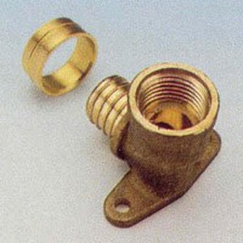 BARBI - Codo base fijación cuello corto diámetro 25 3/4"