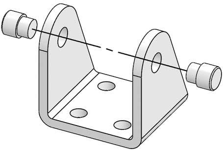 SMC - SMC C76C32 FIJACION PER C76 DIA.32