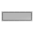 IDE - Tapa entrada cables estándar 500x140 chapa de acero laminado RAL7035