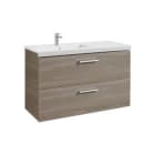 ROCA - Conjunto mueble PRISMA2 cajones 1100 izquierda fresno