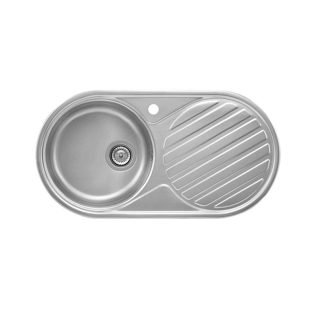 ROCA - Fregadero DUO 80 cubeta/escurridor derecha