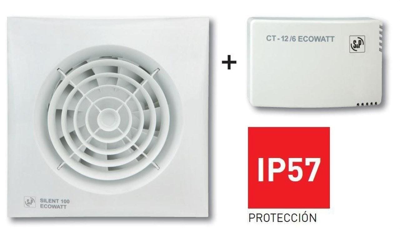 SYP - Kit extractor SILENT100 CRZ ECOWATT+CT-12/6