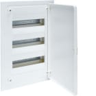 HAGER - Caja empotrar golf VF con 3 filas 36 módulos opaco blanca regleta