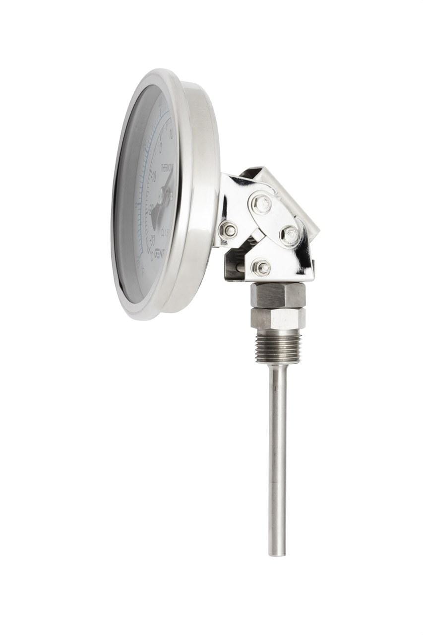 GENEBRE - TERMOMETRO BIMET.8039 ORIENT.0+300 INOX