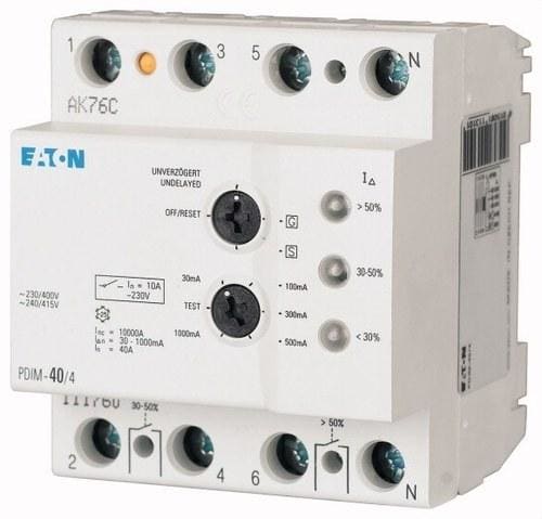 EATON - Relé diferencial regulable 100A 4P