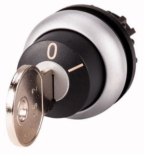 EATON - Selector llave M22-WRS-MS2-A1 enclavamiento con 2 posiciones