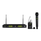FONESTAR - Receptor true diversity 582MHz 32 canales con 1 micrófono inalámbrico de mano