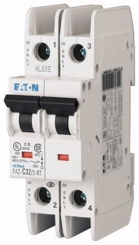 EATON - Interruptor magnetotérmico FAZ 2P RT 25A FAZ-C25/2-RT