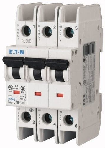 EATON - Interruptor magnetotérmico FAZ C 3P RT 2A FAZ-C2/3-RT