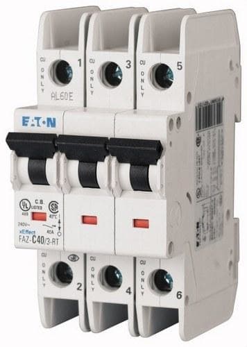 EATON - Interruptor magnetotérmico FAZ 3P RT 25A FAZ-C25/3-RT