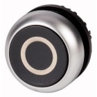 EATON - Pulsador rasante M22-D-S-X0 con retorno 0 negro