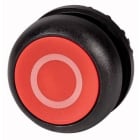 EATON - Pulsador rasante M22S-DR-R-X0 con enclavamiento rojo
