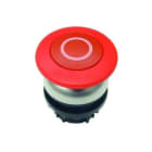 EATON - Pulsador seta M22-DP-R-X0 retorno rojo anillo titanio