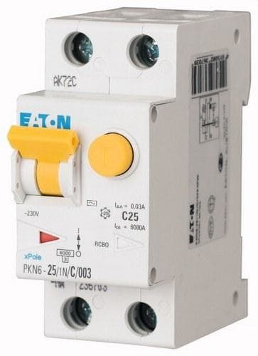 EATON - Interruptor magnetotérmico PKN6-25/1N/C/003
