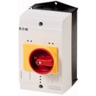 EATON - Caja aislante saliente CI-K2-PKZ0-GR IP55 con mando rojo / amarillo