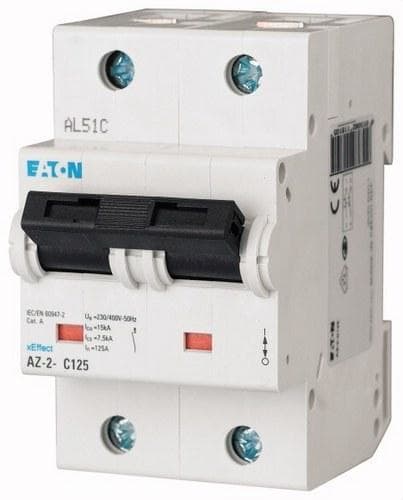 EATON - Interruptor magnetotérmico AZ curva C 2P 25A AZ-2-C25