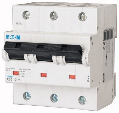 EATON - Interruptor magnetotérmico AZ curva C 3P 50A AZ-3-C50