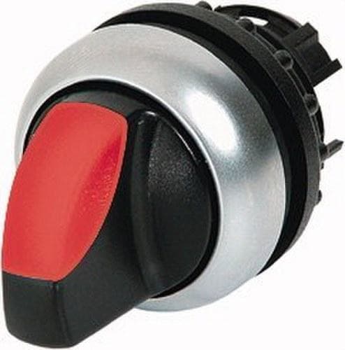 EATON - Selector luminoso maneta corta M22-WLK-R con 2 posiciones rojo