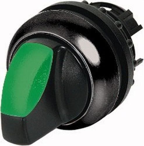 EATON - Selector luminoso M22S-WRLK3-G enclavamiento con 3 posiciones es verde