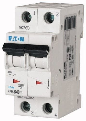 EATON - Interruptor magnetotérmico automático 2P PLSM-C40/2 10kA