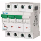 EATON - Interruptor magnetotérmico PLSM-D6/3N-MW 3P+N curva D 6A