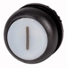 EATON - Pulsador luminoso rasante M22S-DL-W-X1 con retorno blanco