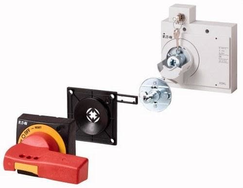 EATON - Mando accionamiento puerta NZM3-XTVDKLR rojo / amarillo