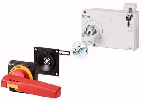 EATON - Mando accionamiento puerta NZM4-XTVDKLR rojo / amarillo