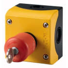 EATON - Pulsador seta M22-PVS/KC11/IY 38mm desenclavamiento por llave 1 NO+1 NC