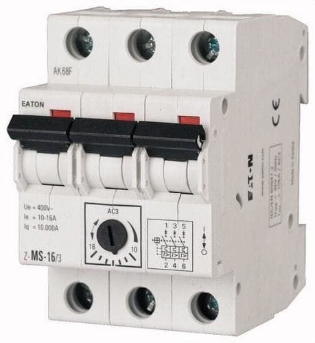EATON - Interruptor protección de motor ZMS0,40/3 regulación 0,25-0,40