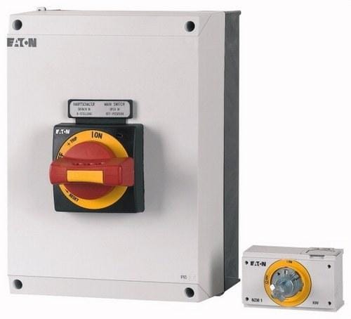 EATON - Caja aislante NZM1-XCIK5-TVDVR con mando giratorio