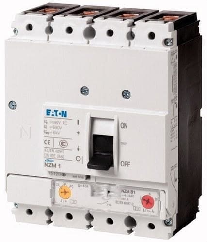 EATON - Interruptor automático NZMB1-4-A63 4P 63A 25kA