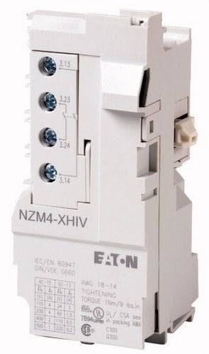 EATON - Contacto auxiliar NZM4-XHIV 2 cierres adelantados T-4