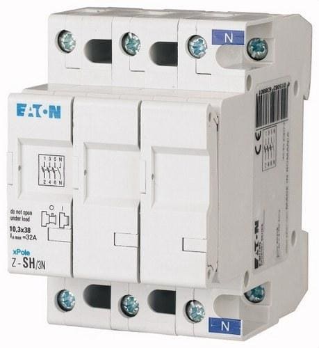 EATON - Interruptor seccionador portafusibles Z-SH/3N 3P+N sin cartucho