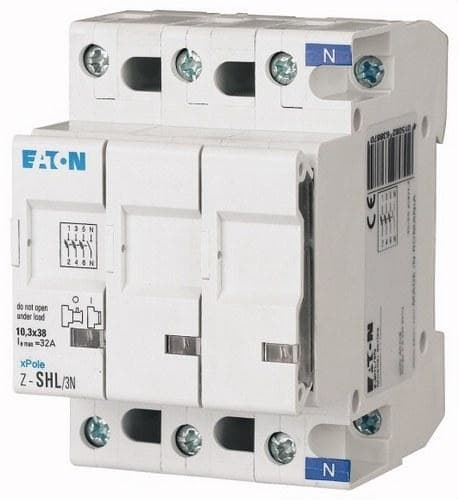 EATON - Interruptor seccionador portafusibles Z-SHL/3N 3P+N sin cartucho