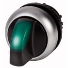 EATON - Selector luminoso M22-WLkV-G con 2 posiciones verde