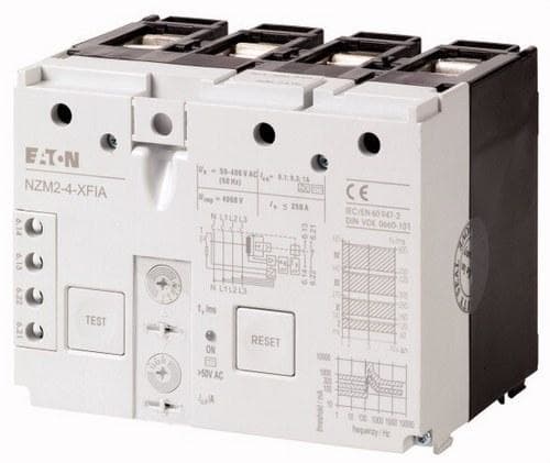 EATON - Bloque protección diferencial NZM2-XFIA ajustable