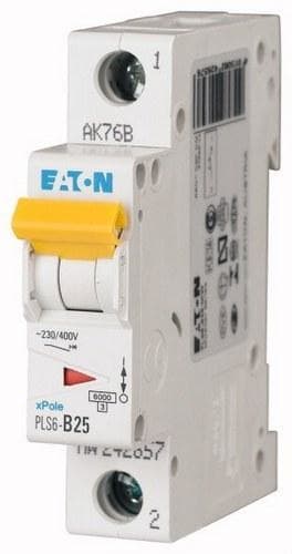 EATON - Interruptor magnetotérmico automático 1P PLS6-C25 6kA