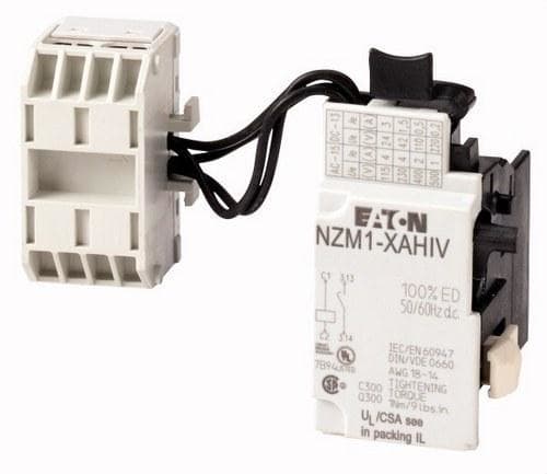 EATON - Disparador Shunt + contacto NZM1-XAHIV380-440AC/CC