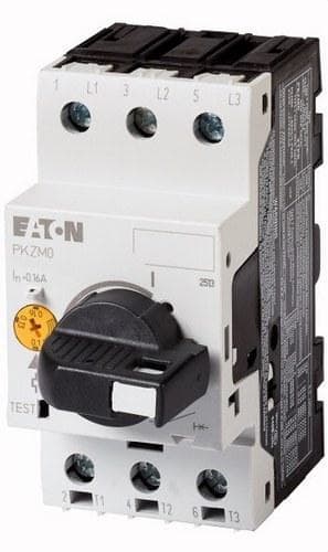 EATON - Interruptor protector de motor PKZM0-10/AK 3P Ir=6-10A mando giratorio bloqueable