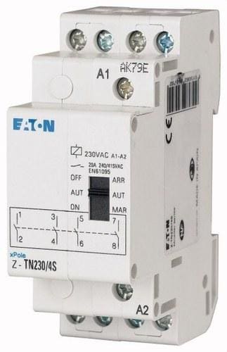 EATON - Contactor Z-TN230/4S 4 NA 20A 230V