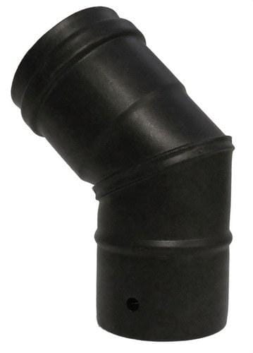 DINAK - Codo 45º DEKO PELLETS diámetro 80