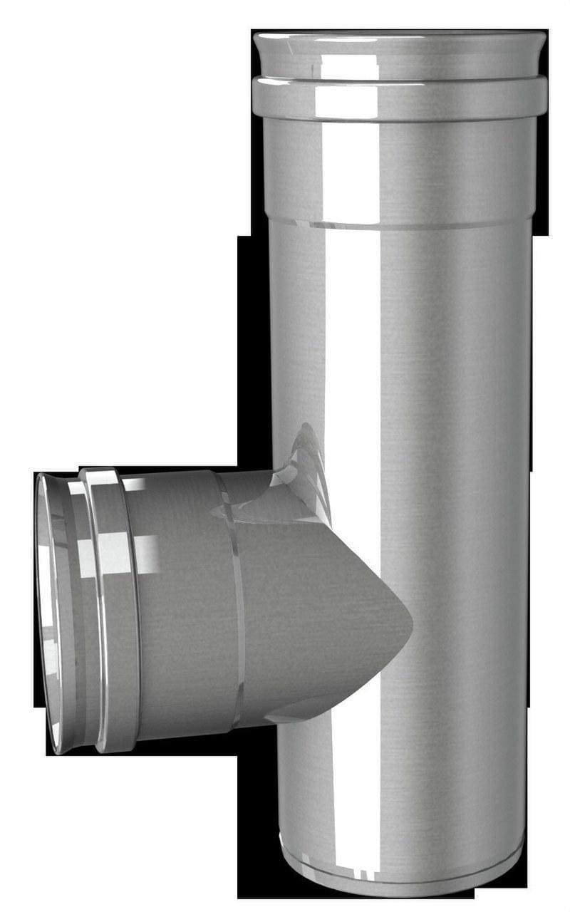 DINAK - Te 90º M H entrada H SWJ 316L diámetro 80
