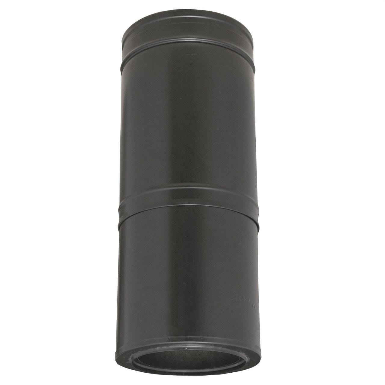 DINAK - Acoplamiento pasamuros L1m S-DP 316L/galvanizado 125 negro