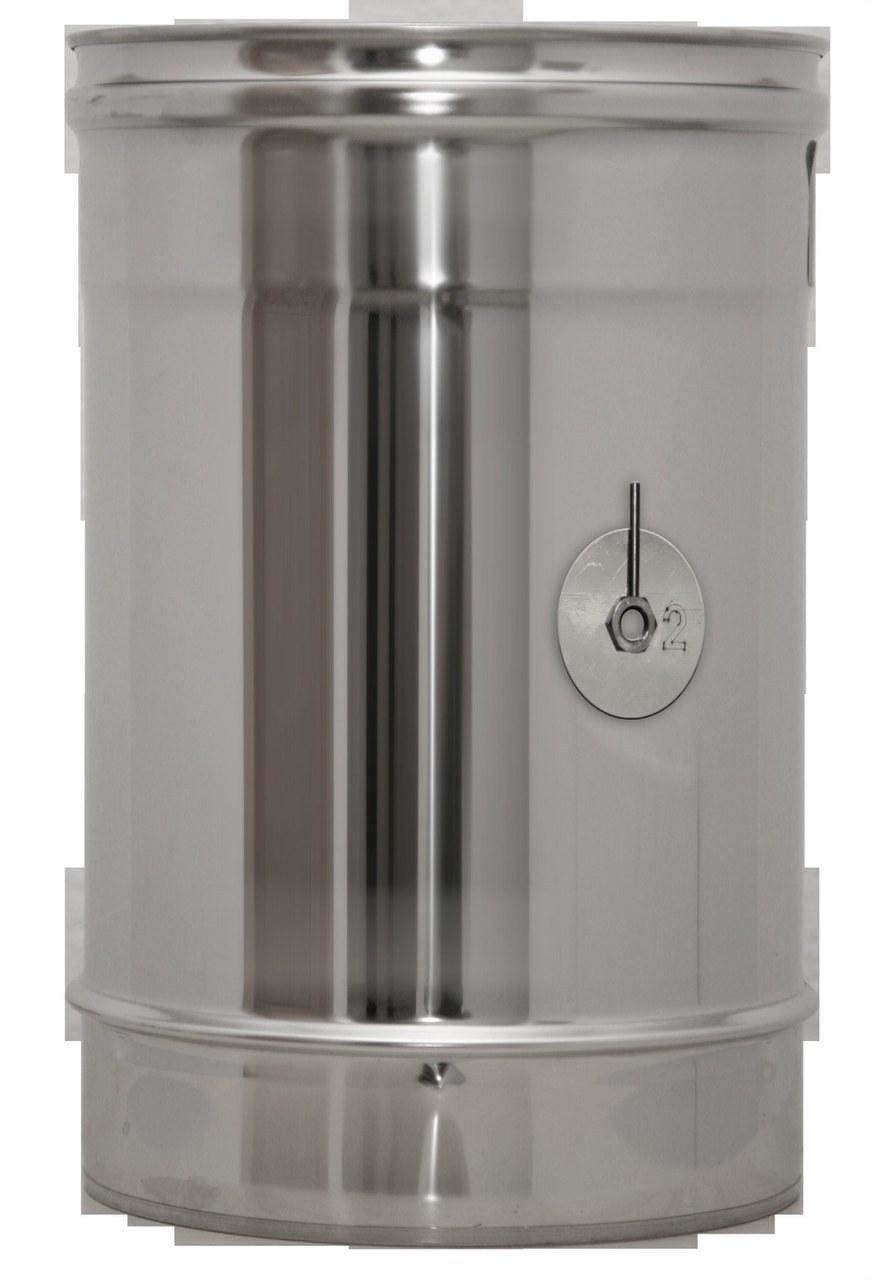 DINAK - Regulador tiro SW 316L diámetro 200