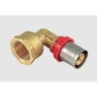 TIEMME - Racor codo H 1655CT diámetro 16x1/2" rosca ISO228 para tubo multicapa