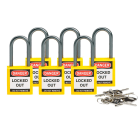 BRADY - COMPACT SAFE PADLOCK 38MM SHA KD YEL/6
